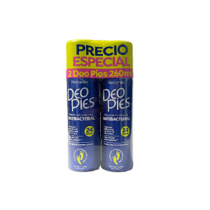 2 DESODORANTES DEO PIES CLINICAL SPRAY X FRASCO 260 ML P.E